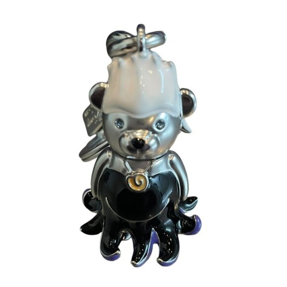 Coach X Disney Villains Silver URSULA Handbag Charm Key Fob Keychain CC346 $98 - Picture 3 of 6